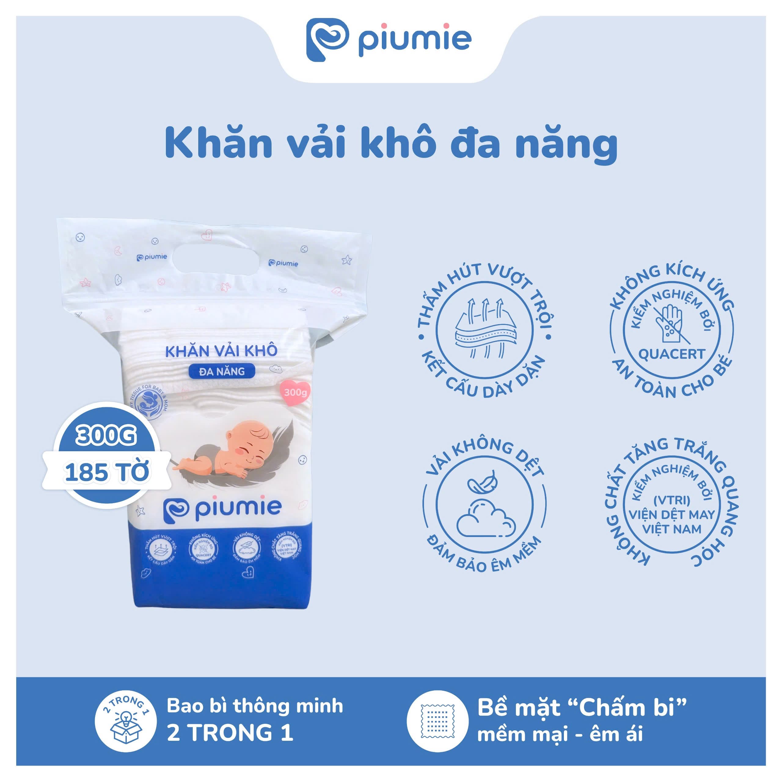 KM Khăn khô đa năng