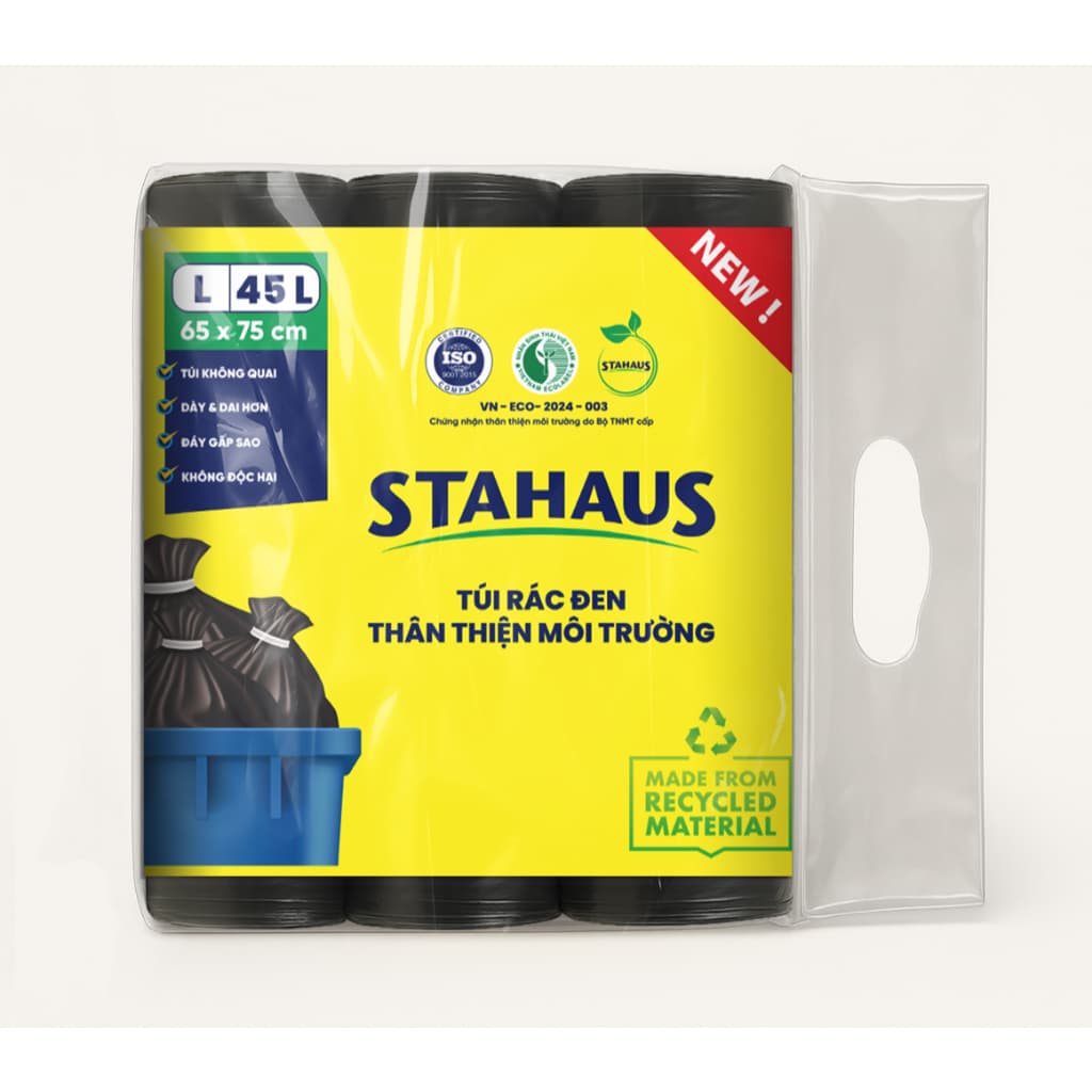 Combo Nhà sạch Bếp gọn STAHAUS - Găng tay TPE, Túi lọc bồn rửa, Túi rác - Tiện lợi, phù hợp cho gia đình 3
